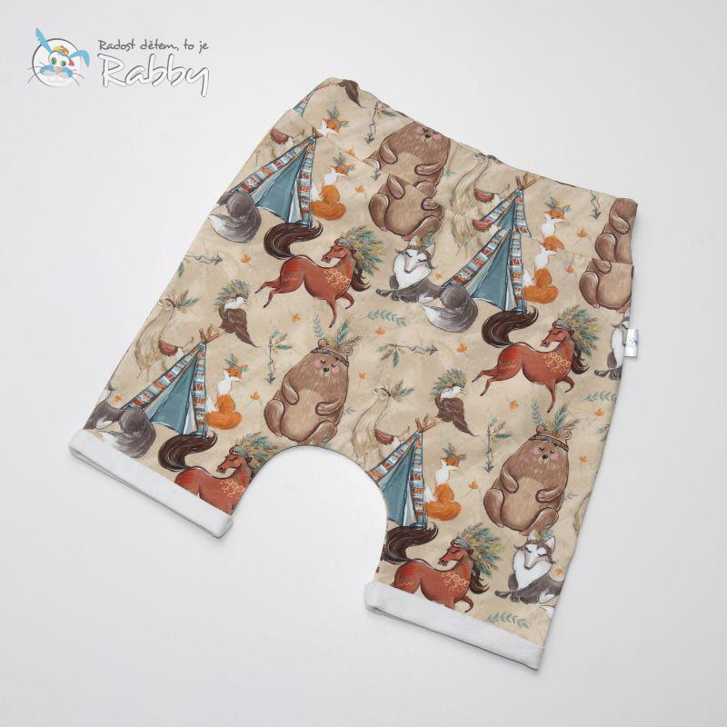 Baggy kraťasy boho boy vel. 104/110