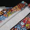 Bomber mikina na zip graffiti vel. 104