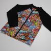 Bomber mikina na zip graffiti vel. 104