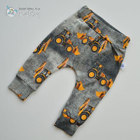 Baggy tepláčky bagr vel. 74