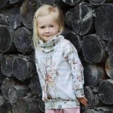Mikina s vysokým límcem boho zvířátka vel. 92