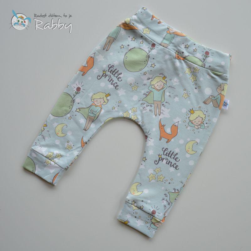 Baggy tepláčky malý princ vel. 80
