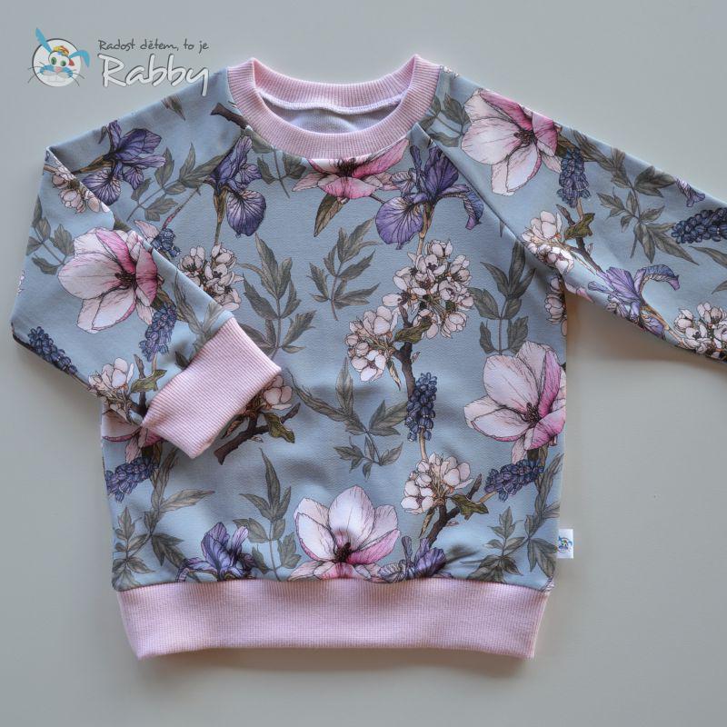 Mikina basic kosatce vel. 122