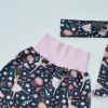 Mimi set baggy + šátek baletka na modré vel. 86