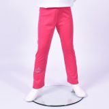 Zateplené elastické softshellové legíny malinové vel. 104