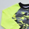 Mikina basic žlutý neon maskáč vel. 92