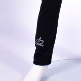 Zateplené elastické softshellové legíny černé vel.  98