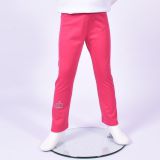 Zateplené elastické softshellové legíny malinové vel. 116