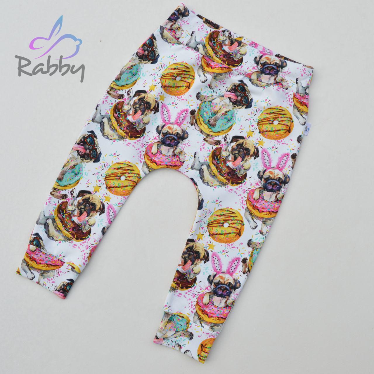 Baggy tepláčky mopsíci vel. 110