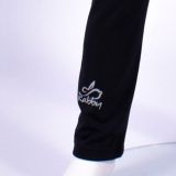 Zateplené elastické softshellové legíny černé vel. 134