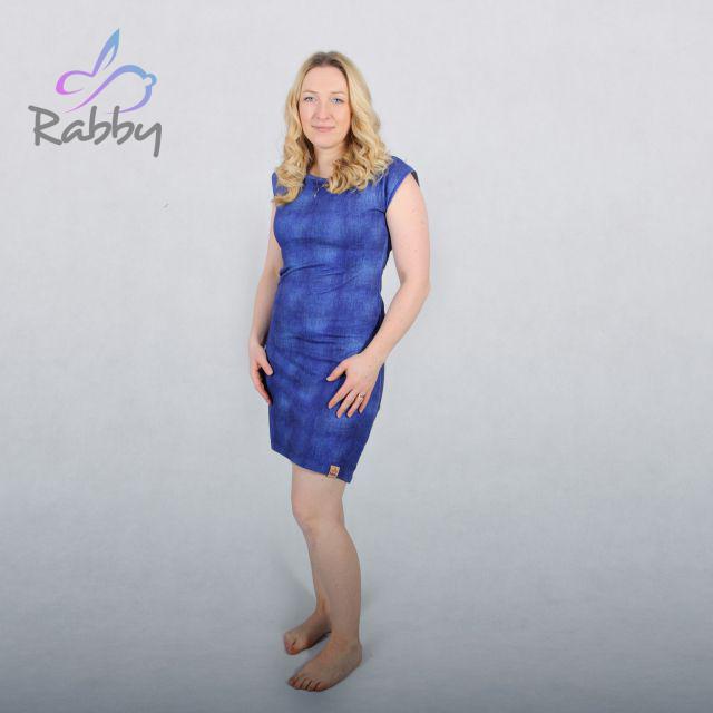 Dámské šaty jeans modrá vel. 36