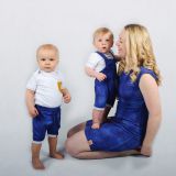 Baggy kraťasy jeans modrá vel.   86/92