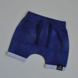 Baggy kraťasy jeans modrá vel. 74/80