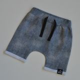 Baggy kraťasy jeans šedá vel. 74/80