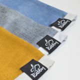 Rostoucí laclové kraťasy jeans šedá vel.  92