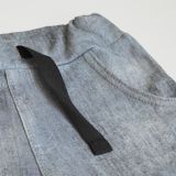 Klasické kraťasy jeans šedá* vel. 128