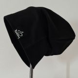 Jednovrstvá homeless čepice černá vel. 54 (obvod hlavy 53-56 cm)