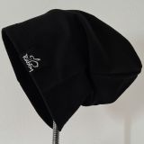 Jednovrstvá homeless čepice černá vel. 50 (obvod hlavy 49-52 cm)