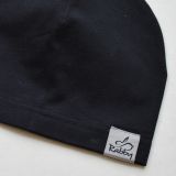 Jednovrstvá klasická čepice černá vel. 48 (obvod hlavy 47-50 cm)