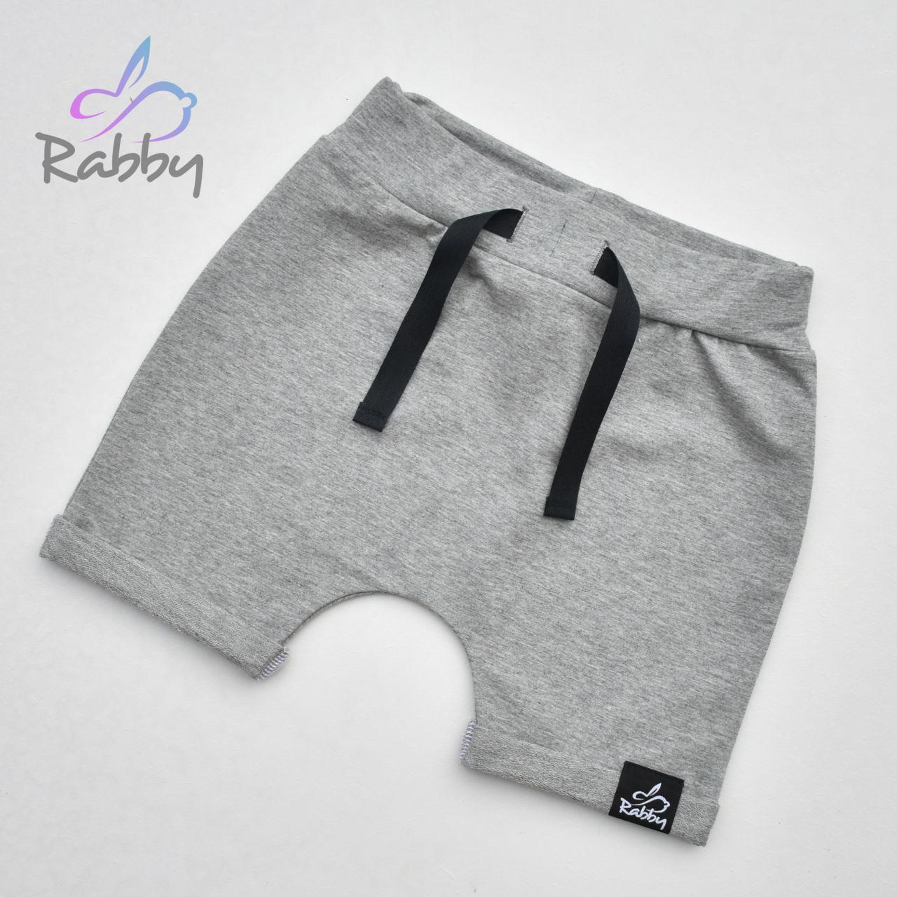 Baggy kraťasy světle šedá vel. 92/98