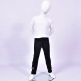 Zateplené elastické softshellové legíny černé vel. 80