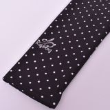 Zateplené elastické softshellové legíny tečky na černé vel. 80