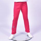 Zateplené elastické softshellové legíny malinové vel. 74