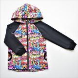 Softshellová bunda graffiti vel.  80