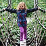 Zateplené elastické softshellové legíny fialové vel.  86