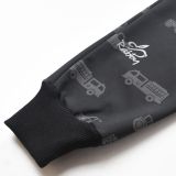 Zimní softshellové kalhoty reflexní auta - klasický střih vel. 104