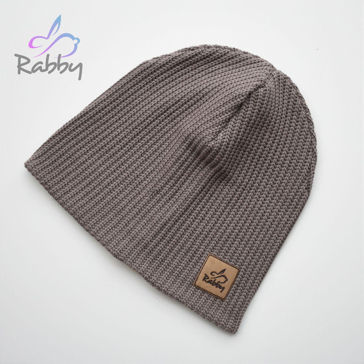 Pánská zimní čepice kakao pletenina vel. 57-60