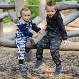 Softshellová bunda reflexní auta vel. 104