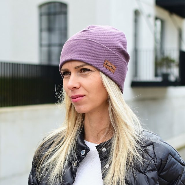 Čepice Ottoman pro dospělé mauve vel. 55-57