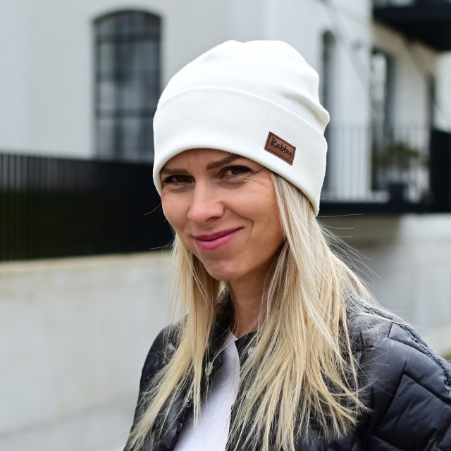 Čepice Ottoman pro dospělé smetana vel. 55-57