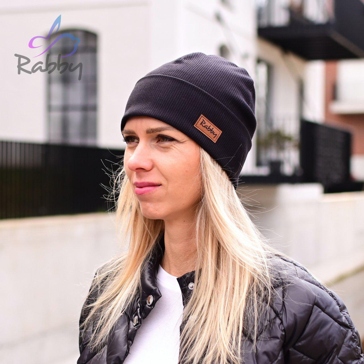 Čepice Ottoman pro dospělé černá vel. 57-59