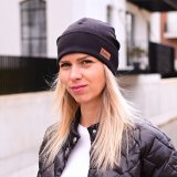 Čepice Ottoman pro dospělé černá vel. 57-59