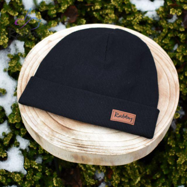 Čepice Ottoman pro dospělé černá vel. 59-61