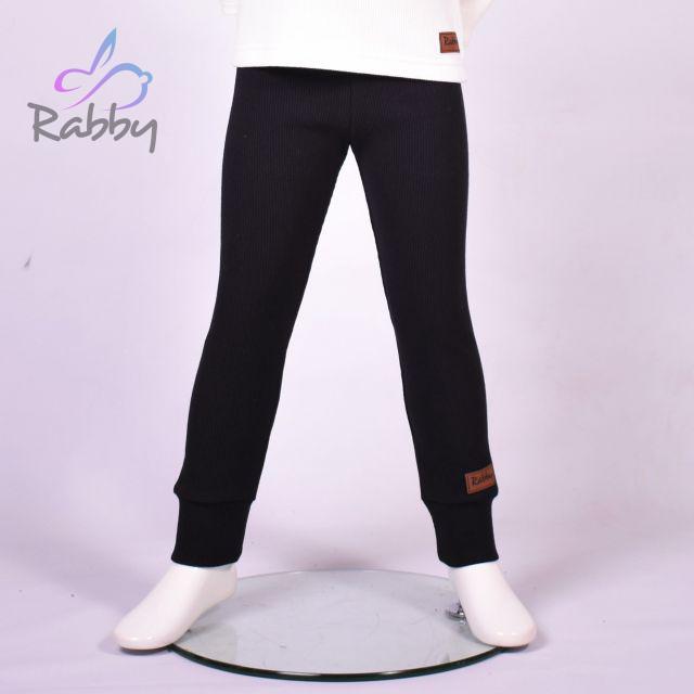 Rostoucí basic legíny s nápletem Ottoman černé vel. 92/98