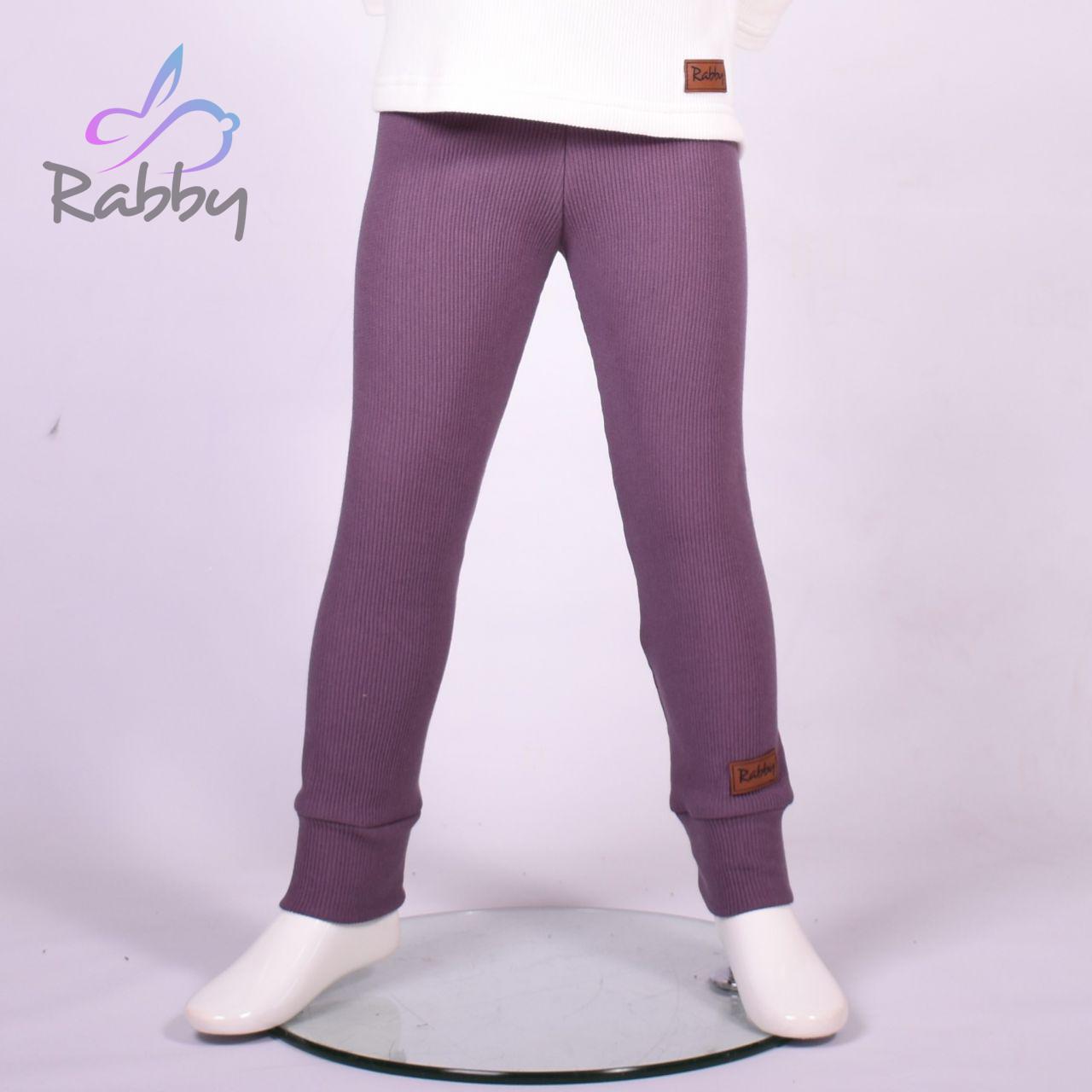 Rostoucí basic legíny s nápletem Ottoman mauve vel.  86/92