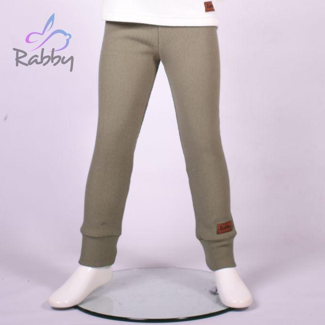 Basic legíny s nápletem Ottoman khaki vel. 86