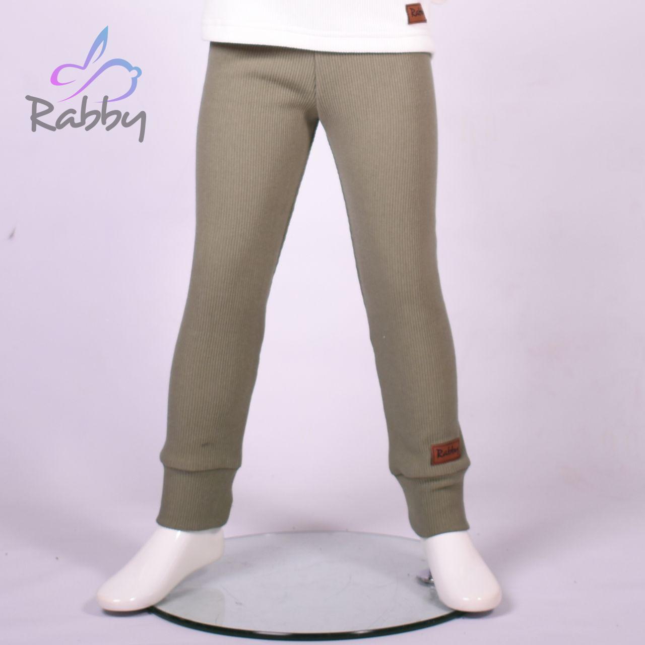 Rostoucí basic legíny s nápletem Ottoman khaki vel. 116/122