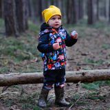 Jarní softshellová bunda zvířátka z lesa vel. 104