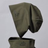 Set homeless čepice a nákrčníku khaki vel. 52 (obvod hlavy 51-54 cm)