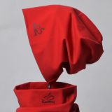 Set homeless čepice a nákrčníku červená vel. 48 (obvod hlavy 47-50 cm)