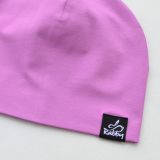 Klasická čepice lila vel. 52 (obvod hlavy 51-54 cm)