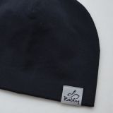 Klasická čepice černá vel. 44 (obvod hlavy 43-46 cm)