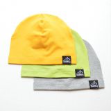 Jednovrstvá klasická čepice hořčice vel. 44 (obvod hlavy 43-46 cm)