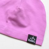 Jednovrstvá klasická čepice lila vel. 44 (obvod hlavy 43-46 cm)