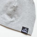 Jednovrstvá klasická čepice světle šedá vel. 44 (obvod hlavy 43-46 cm)