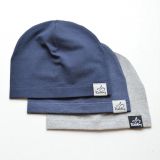 Jednovrstvá klasická čepice světle šedá vel. 54 (obvod hlavy 53-56 cm)